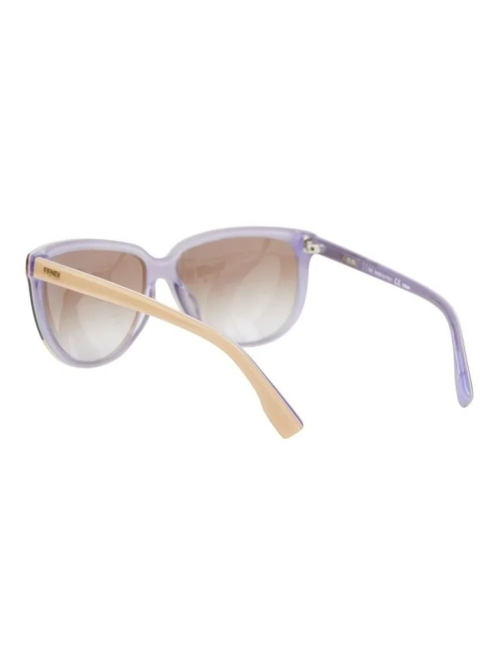 Fendi Sunglasses Beige Red Purple Acetate 1- Eyewear
